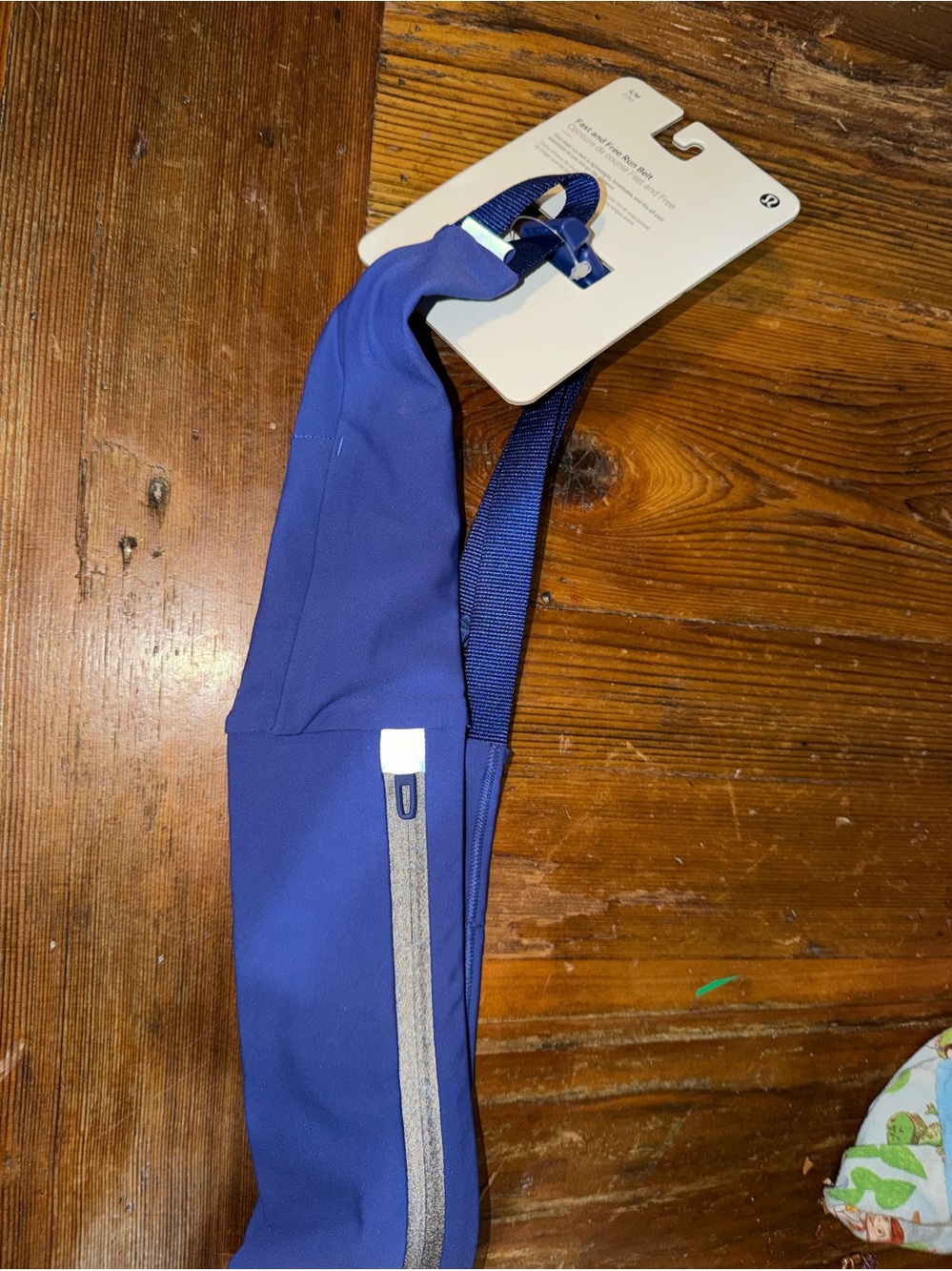Lululemon Fast and Free Run Belt Blue S/M NWT Lightweight Running Waist Pack